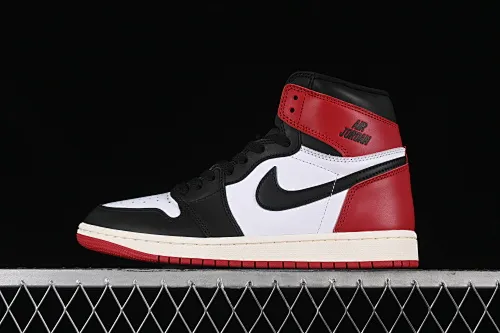 All categories Air Jordan Jordan series basketball shoes Air Jordan 1 High OG version Air Jordan 1 High OG "Black Toe Reimagined" AJ1 Joe 1 new black toe DZ5485-106